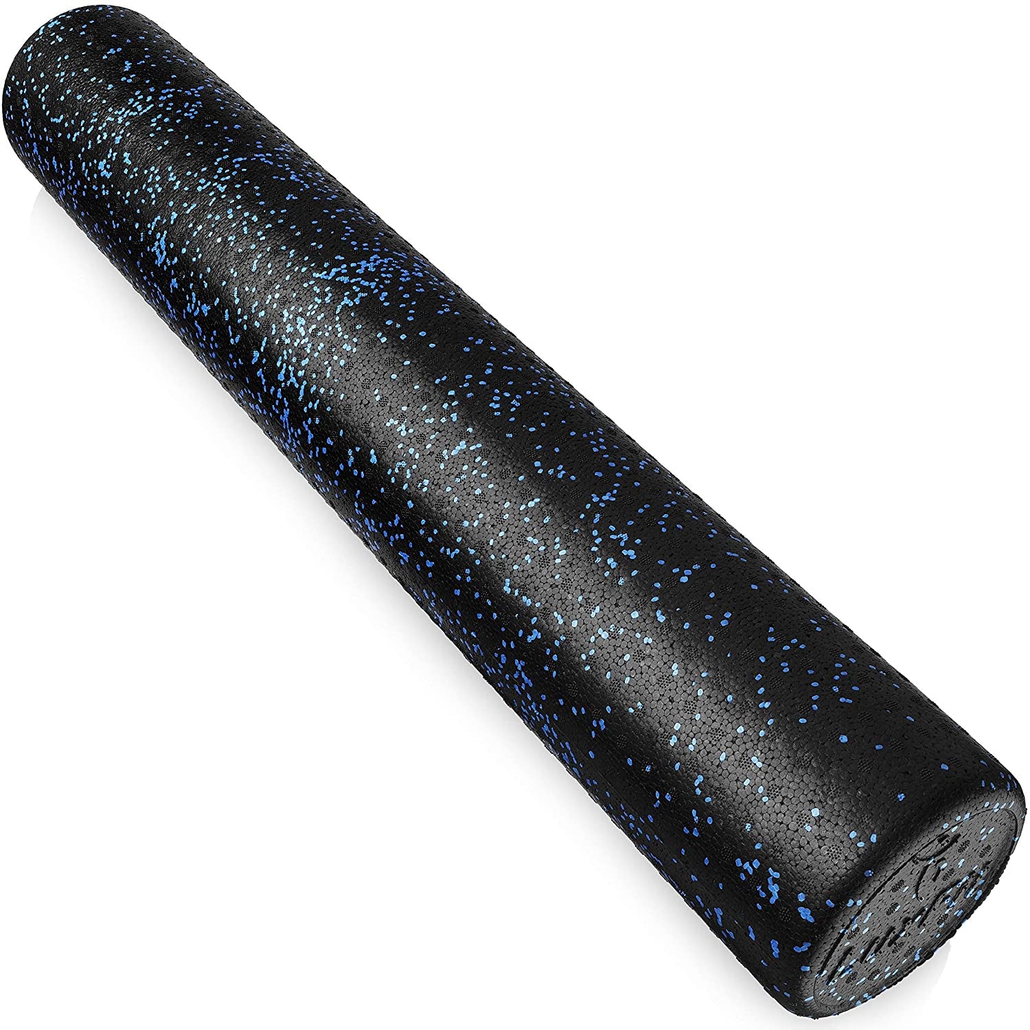 Speckled Foam Rollers 3 Year Warranty High Density for Physical Therapy Exercise Deep Tissue Muscle Massage. Back Leg and Body Roller (Blue, 12 Inch)